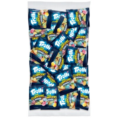 Trolli MINI Saure Glühwürmchen 1000g (100x10g)