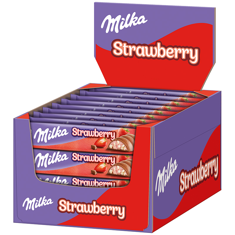 7640_Milka Strawberry Erdbeere 36-5g_Karton