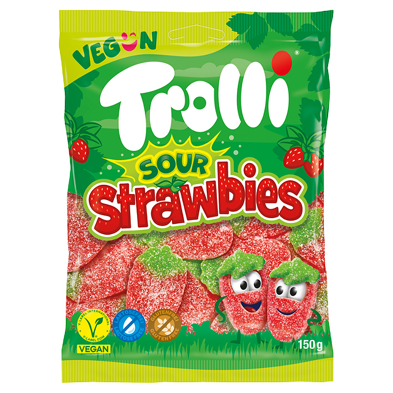 5023 Trolli Sour Strawbies_150g