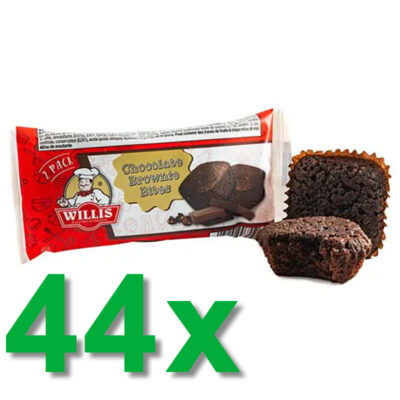 Willis Chocolate Brownie Bites 44x 50g