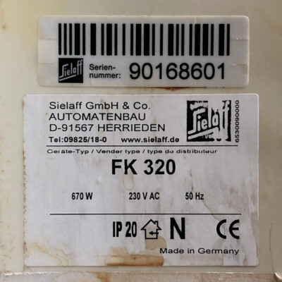Sielaff FK 320 FT weiß gebraucht – Bild 5