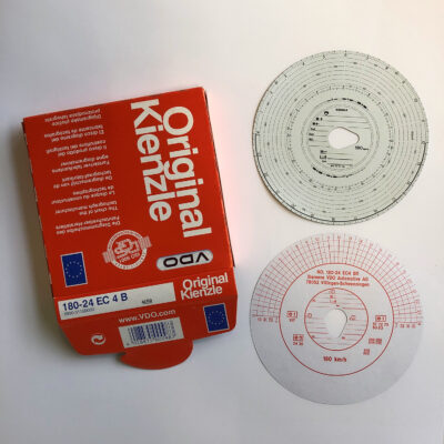 Kienzle Original VDO 180-24 EC4B Tachoscheiben Diagrammscheiben 100 Stück