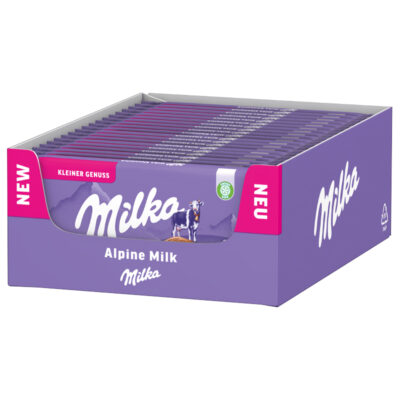 Milka Alpenmilch Schokolade 19x 45g
