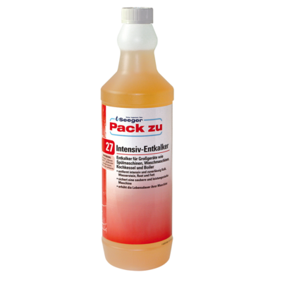Seeger Pack zu 27 Intensiv - Entkalker 1 Liter – Bild 1