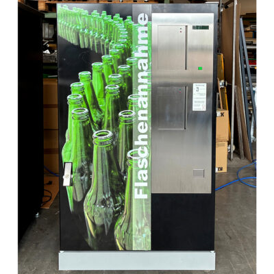 Flaschenrücknehmer FR512 gebraucht, schwarz, seitlich grau