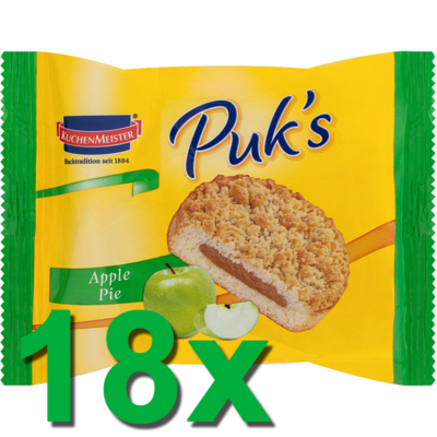 KuchenMeister Puk's Apfelkuchen 18x 100g