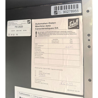 Sielaff FS 2020 Kombiautomat Grau gebraucht – Bild 4