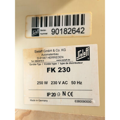 Sielaff FK 230 FT grau gebraucht – Bild 5