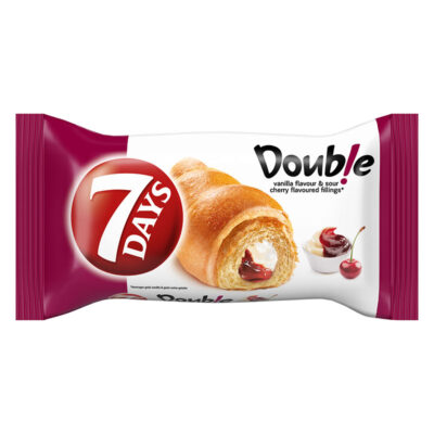 7Days Croissant Vanille-Sauerkirsch 10x60g