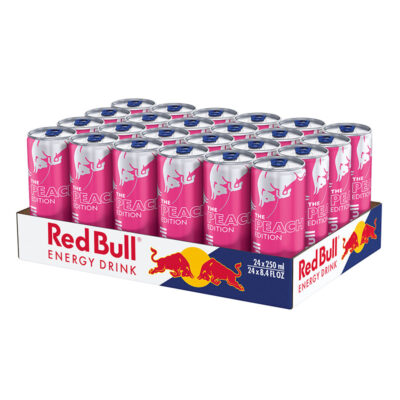 Red Bull Energy Drink PEACH EDITION White Peach 24x 250ml
