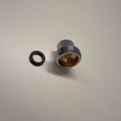 Rohranschluss Reduzierung verchromte Armaturen weiblichen x männlich 3/8"x 3/4"