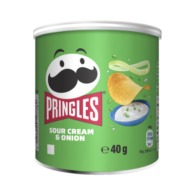 Pringles Sour Cream & Onion 12x 40g – Bild 2