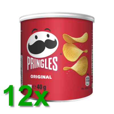 Pringles Original 12x 40g – Bild 1